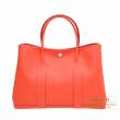 Hermes　Garden Party bag 36/PM　Rose jaipur　Epsom leather　Silver hardware