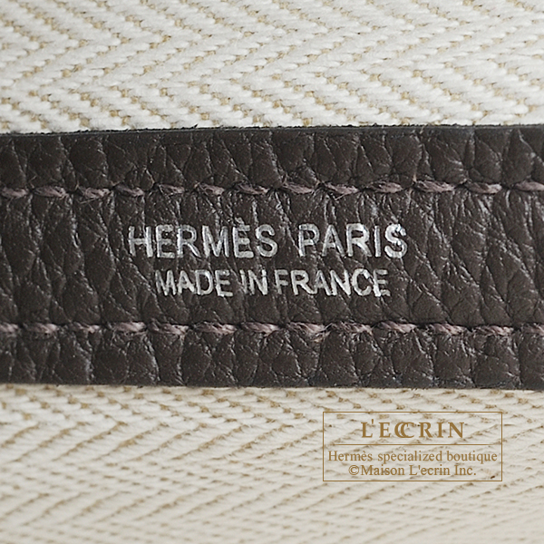 Hermes Garden Party 30 Gris Meyer, Luxury, Bags & Wallets on Carousell