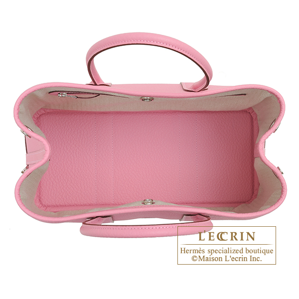 Garden party leather handbag Hermès Pink in Leather - 16822151