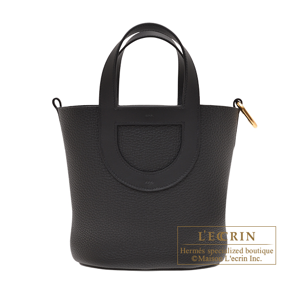 HERMES in the loop 18 black hand bag 800000113144000