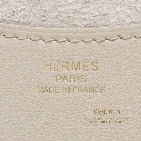 Hermes In-The-Loop bag 18 Beton Clemence leather/Swift leather