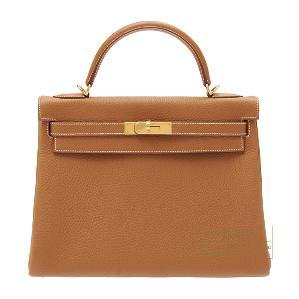 Hermes Kelly 32 Retourne in Black  Hermes kelly, Black hardware, Gold  leather