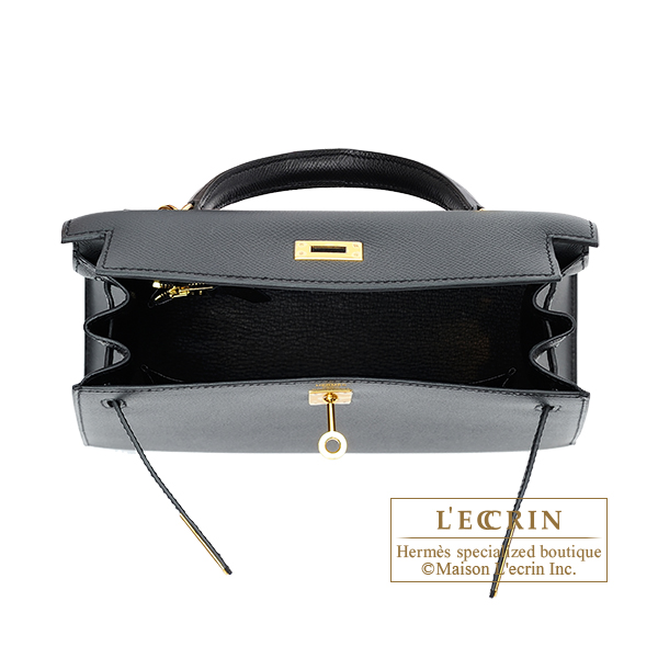 Hermes Kelly bag 25 Sellier Gold Epsom leather Gold hardware