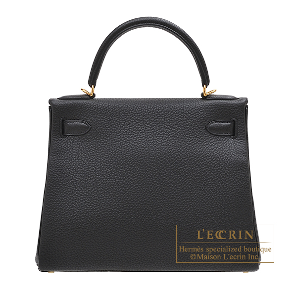 Hermes kelly bag best sale black