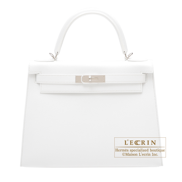 white kelly bag