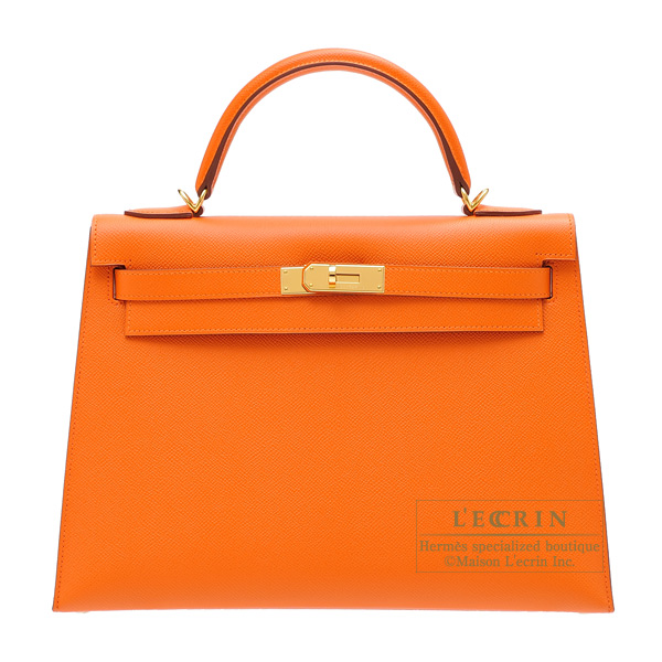 HERMES Epsom Kelly Sellier 32 Gold 1305342