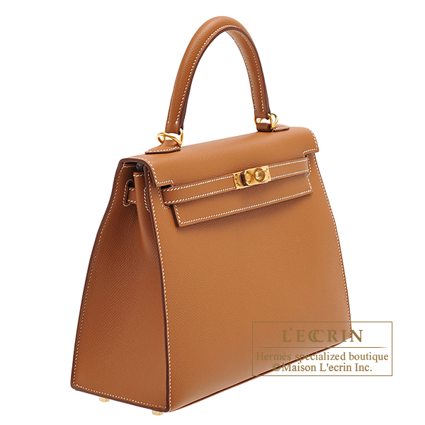 Hermes Epsom Kelly Sellier 25 Gold