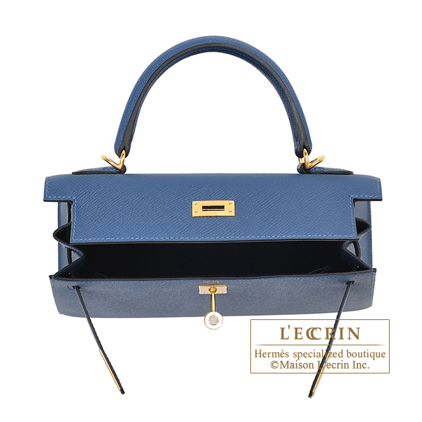 hermes blue kelly