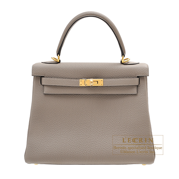 Hermes gris 2024 asphalt kelly