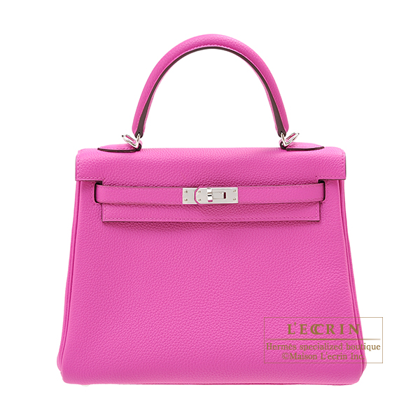 HERMES Togo Kelly Retourne 25 Magnolia 346615