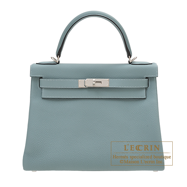 Hermes Kelly II Retourne 35 Vert Amande Togo 2019 PHW Handbag Purse