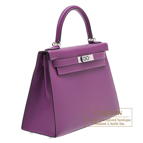 Hermes, Kelly 28, Anemone, Epsom Leather