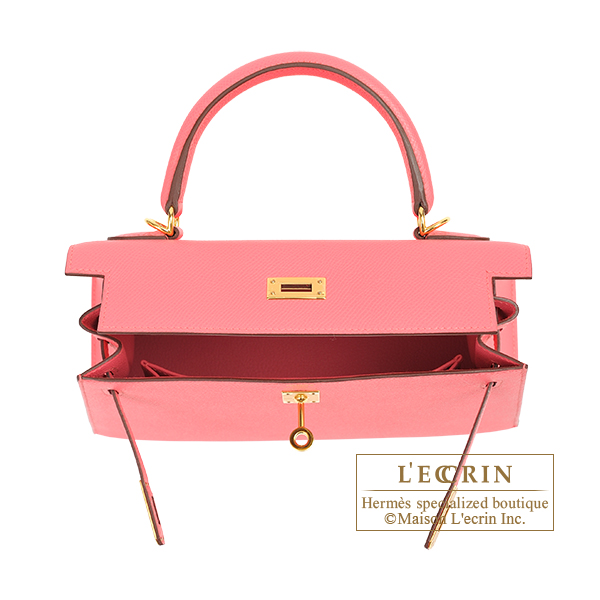 Eternal Love: 35 Hermes Red Kelly Sellier with Gold Hardware