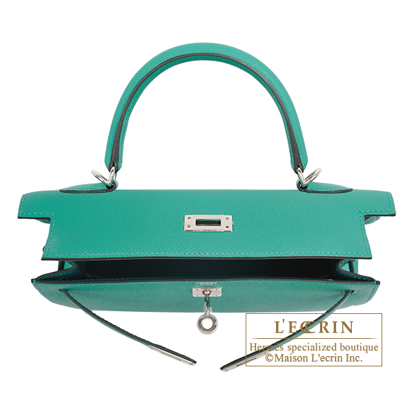 Hermes Birkin bag 30 Vert verone Epsom leather Gold hardware