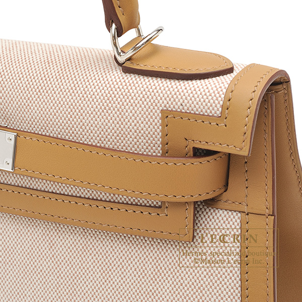 Hermes Kelly 28 Sellier Bag, Biscuit Epsom Leather