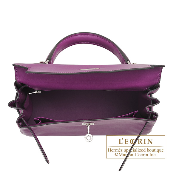 Anemone Kelly 25 Retourne  Togo leather, Shades of purple, Hermes