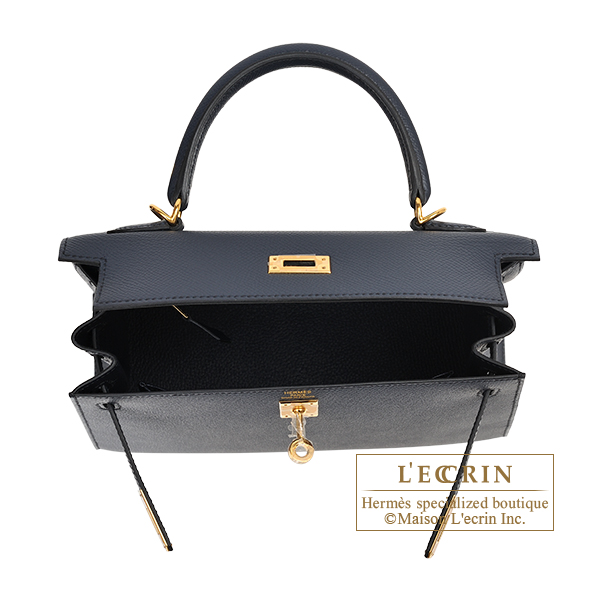 Luxury Maison Ltd. - New indigo blue Epsom birkin 25 sellier ghw