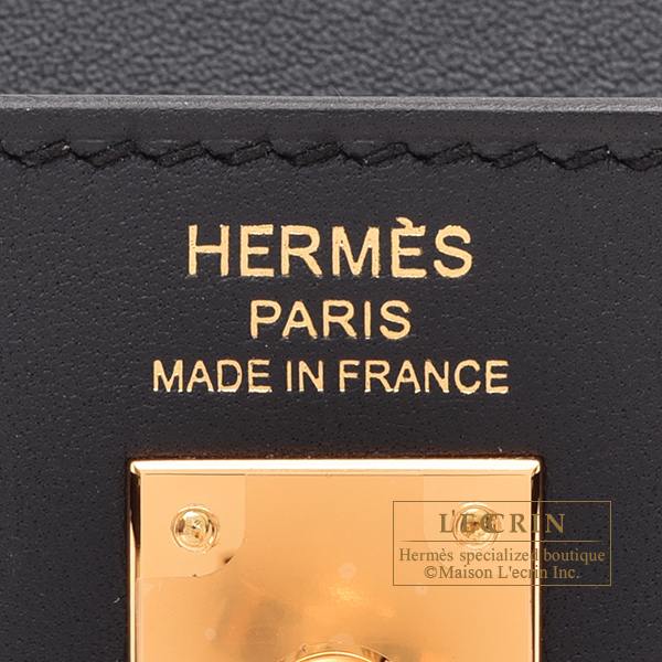 Hermes, Bags, Herms Box Retourne Kelly 32 Indigo