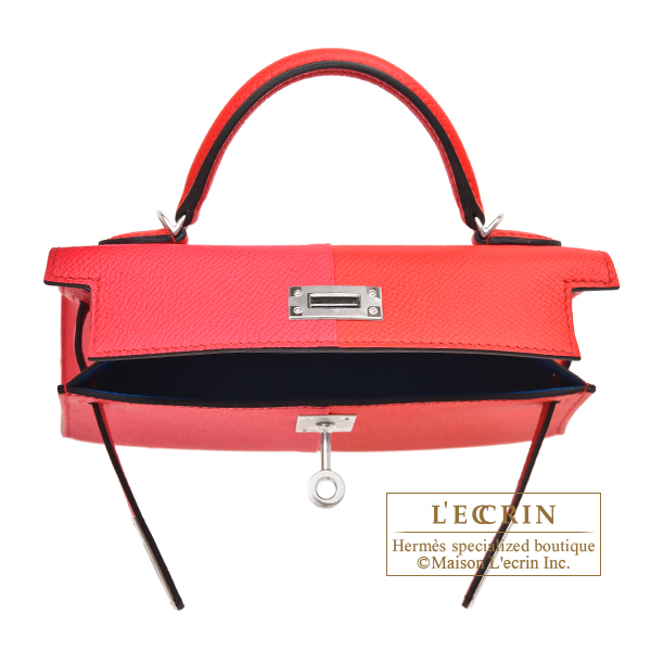 hermes rouge casaque mini kelly