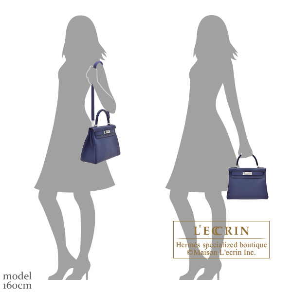 SLFMag — Hermes Kelly bag with matching strap featuring a