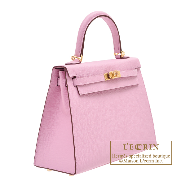 HERMES BIRKIN SELLIER 25 MAUVE SYLVESTRE EPSOM