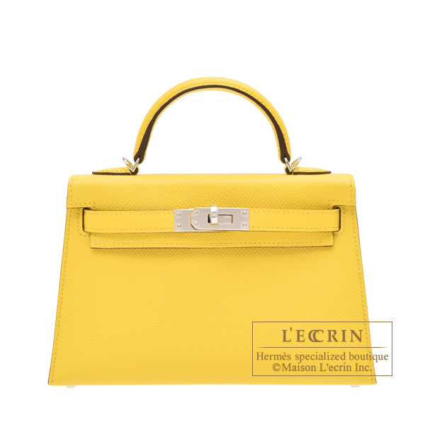 Hermes Kelly Mini II Bag Bicolor Ostrich with Gold Hardware 20