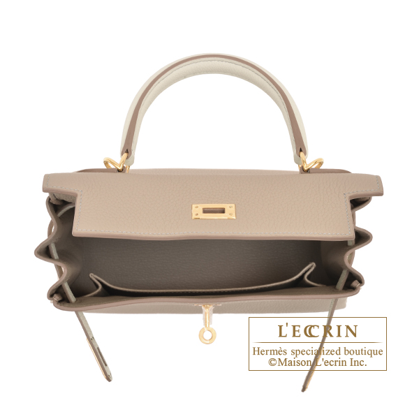 hermes kelly 25 gris tourterelle