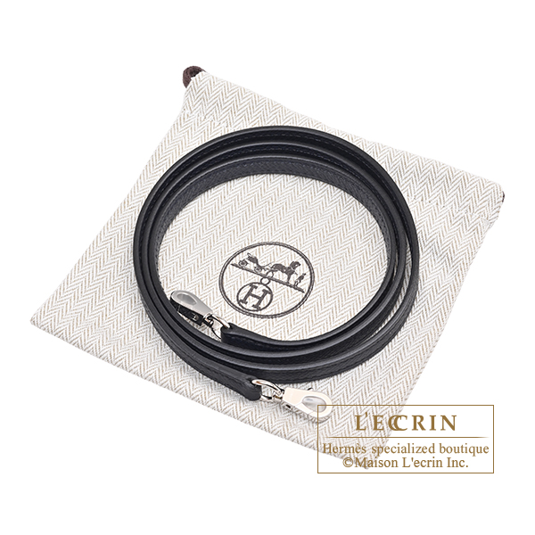 Hermes Kelly bag mini Sellier Blue indigo Epsom leather Silver hardware