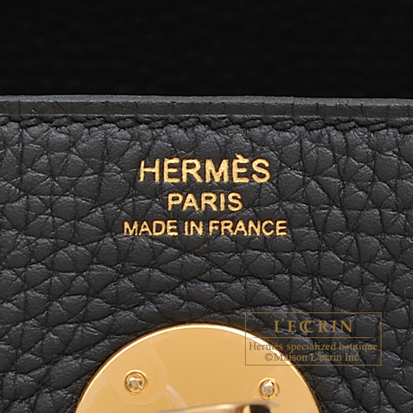 HERMES LINDY 26 BLACK CLEMENCE