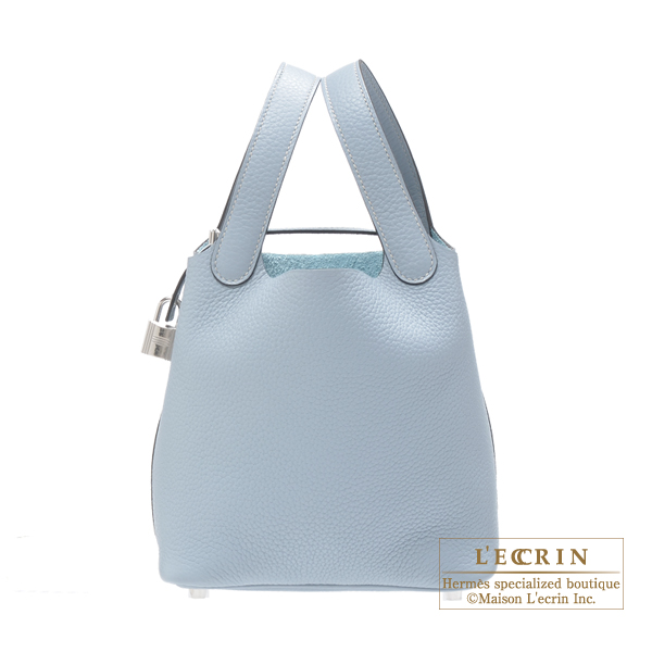 Hermes Evelyne GM Bleu Lin