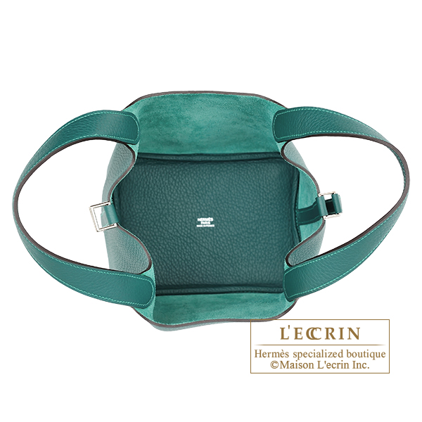 hermes malachite picotin