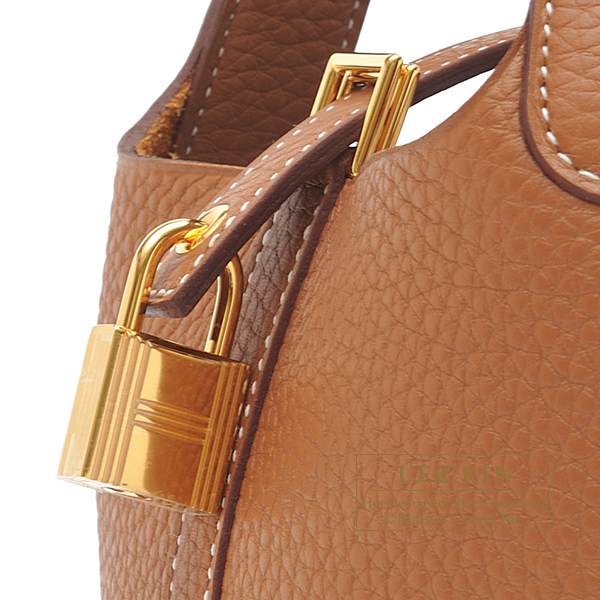 Hermes Picotin Lock 18cm Gold With Gold Hardware