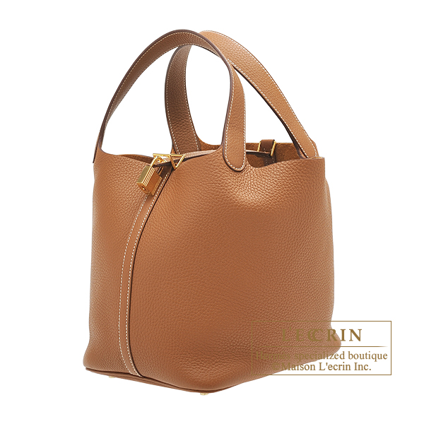 Hermes picotin 22 gold sales