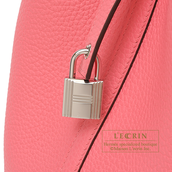 Hermes Picotin Lock 18 Eclat Bag Rose Azalee / Terre Battue Tote