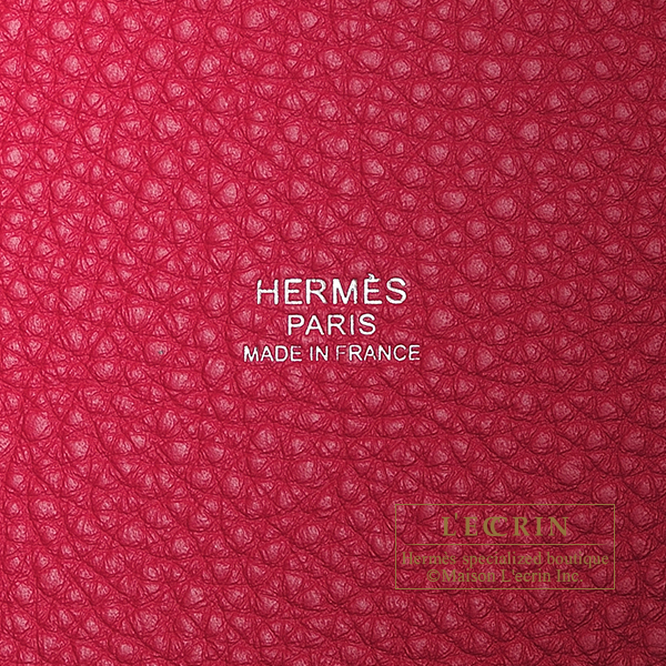 Hermes Picotin Lock 22 Framboise/ Rouge Sellier Clemence – ＬＯＶＥＬＯＴＳＬＵＸＵＲＹ