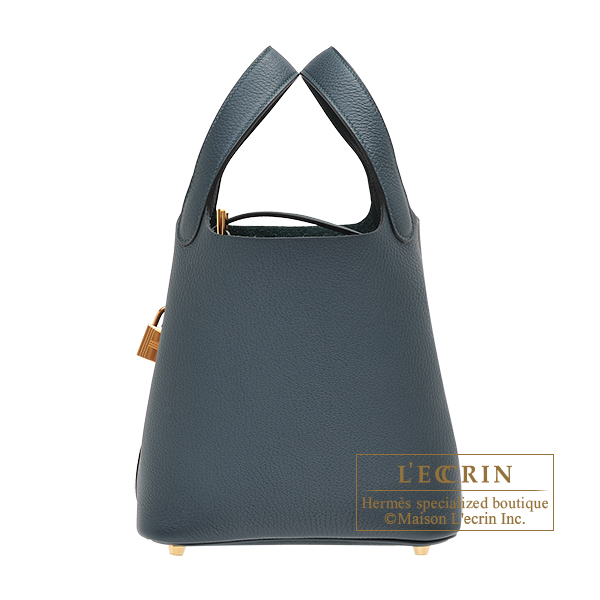 Replica Hermes Picotin Lock 18 Bag In Vert Amande Clemence Leather