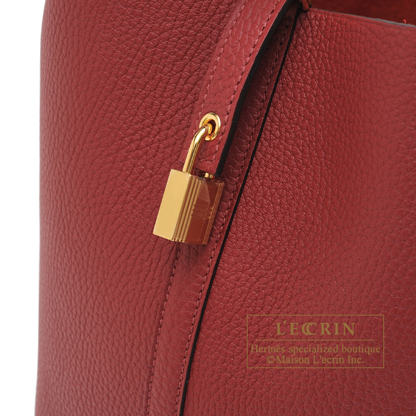 hermes picotin 18 rouge grenat