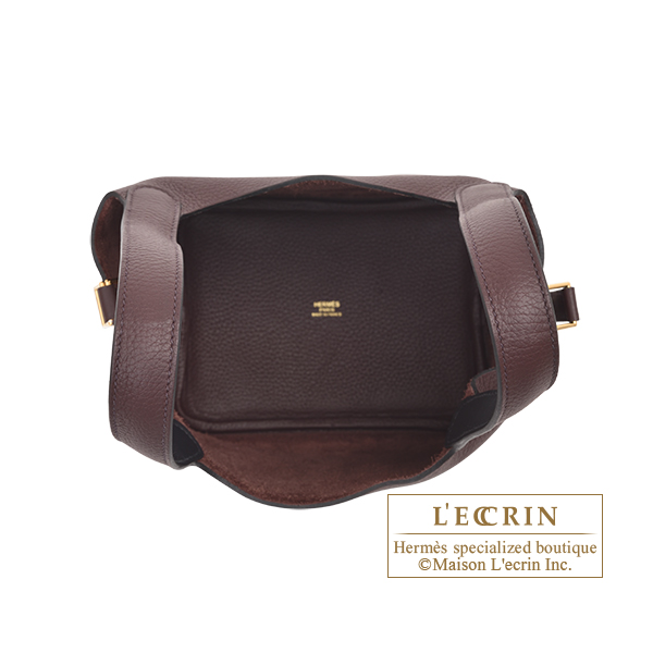 Hermes Eclat Picotin Lock 18 Rouge Sellier Clemence Palladium