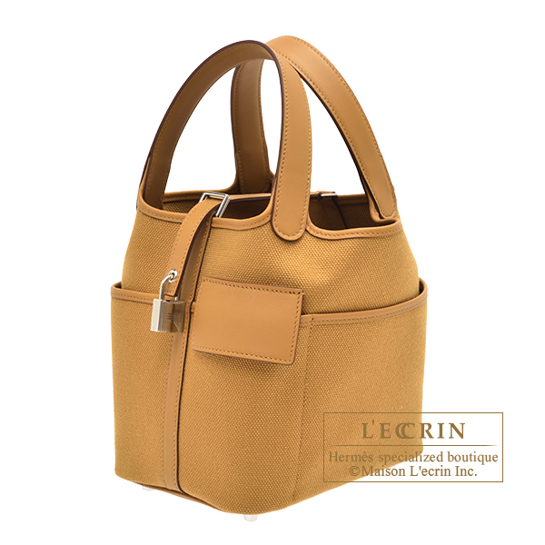 Hermes Picotin 18 Palladium Hardware Sesame Cargo