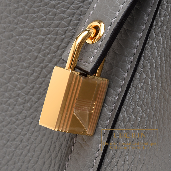 Hermes Picotin Lock 18 Gris Meyer Clemence Gold Hardware