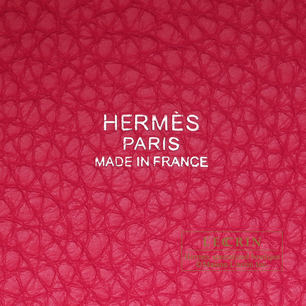 Hermes Picotin Lock Monochrome bag 18/PM So-pink Rose mexico Clemence leather Pink hardware