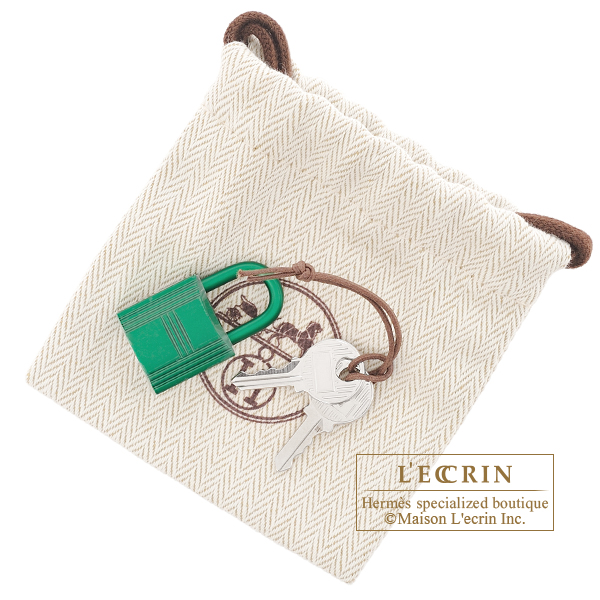Hermes Picotin Lock Monochrome bag 18/PM So-green Bambou Clemence leather Green hardware
