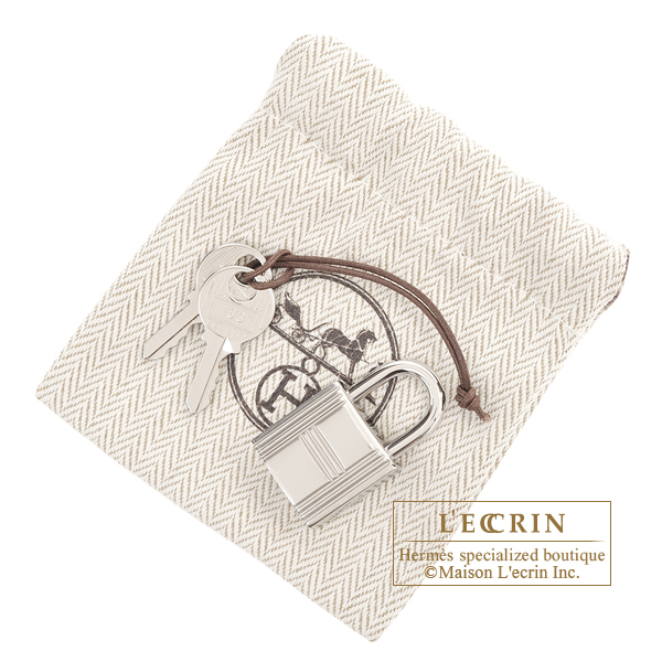 Hermes Picotin Lock bag 18/PM Ciel Clemence leather Silver hardware