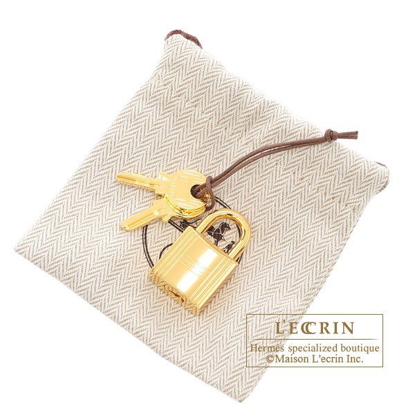 Hermes Picotin Lock bag 18/PM Caban Clemence leather Gold hardware