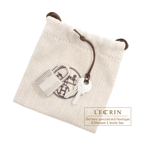 Hermes Picotin Lock bag 18/PM Vanille Clemence leather Silver hardware