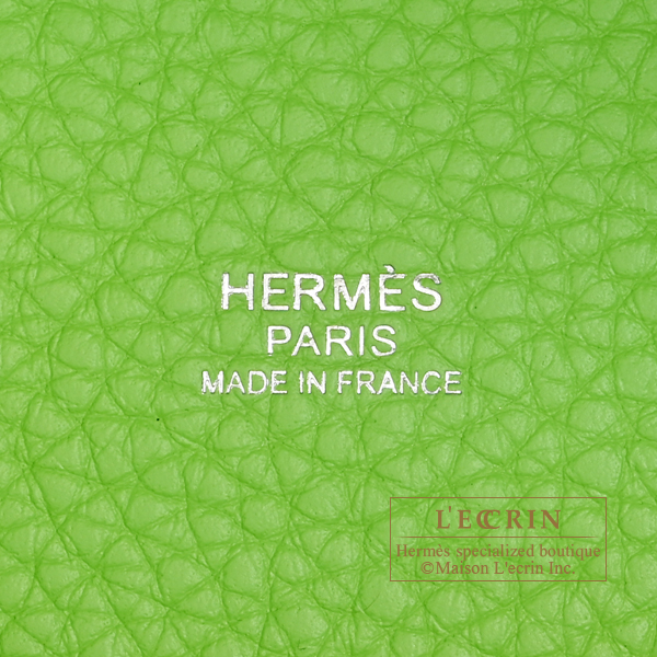 Hermes Picotin Lock bag 18/PM Granny Clemence leather Silver hardware