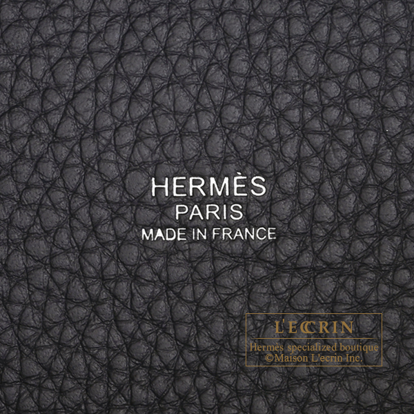 Hermes Picotin Lock bag 18/PM Caban Clemence leather Silver hardware