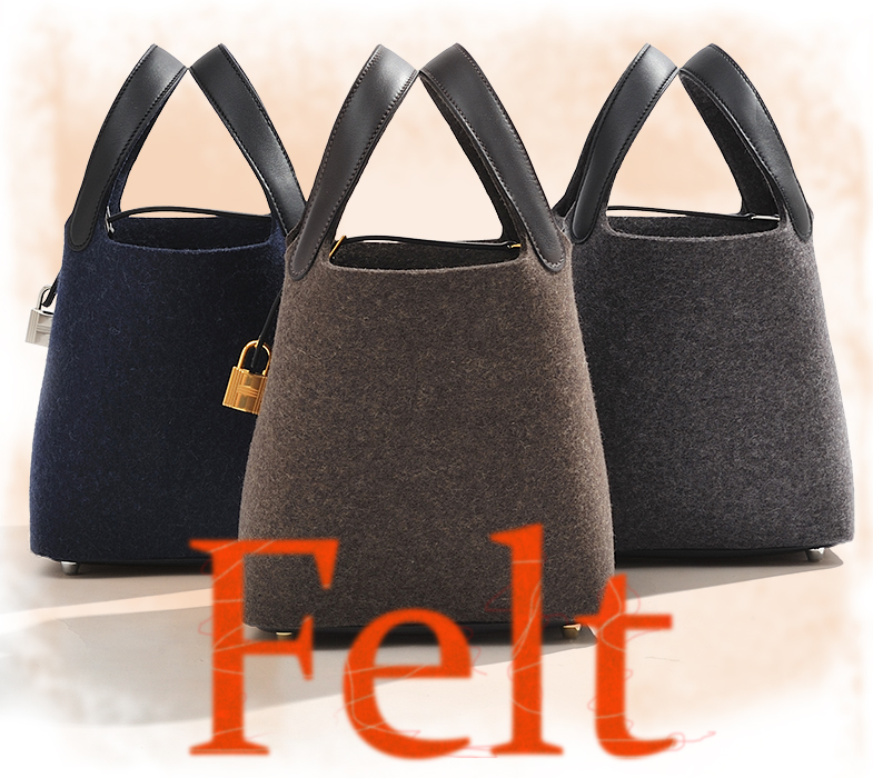 Picotin Lock bag Felt/Swift