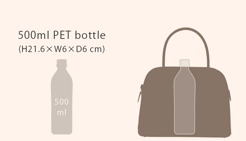 >Bolide bag 27　500ml PET bottle