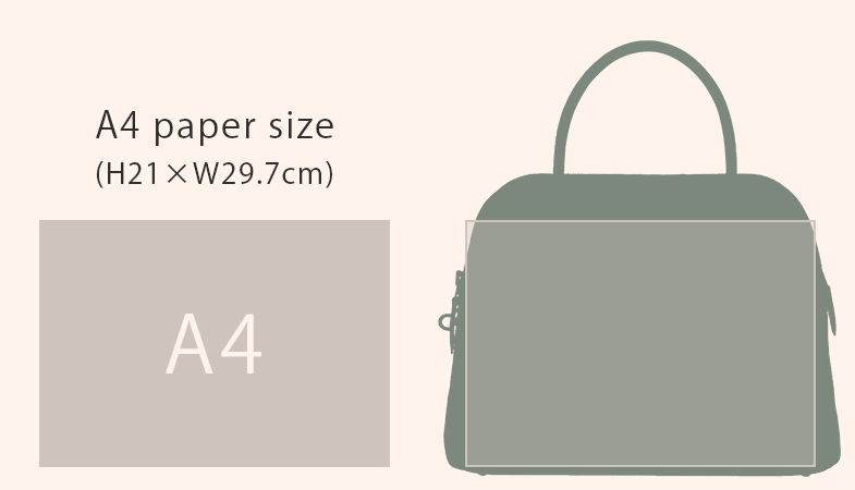 Bolide bag 31　A4 paper size